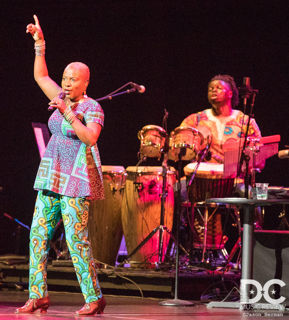 Angelique Kidjo performs at Wolf Trap