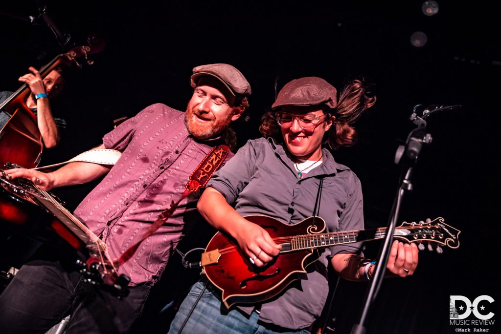 Andy Dunnigan of The Lil Smokies with  Mimi Naja of Fruition