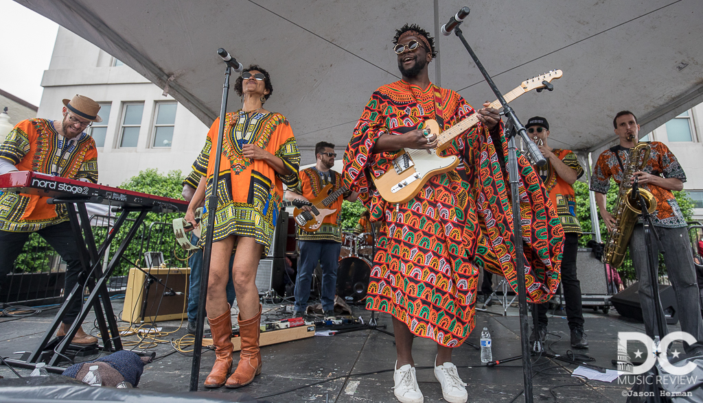 AZTEC SUN performs at the 2017 Funk Parade