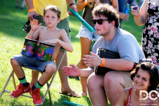Annual Drum Circle at Hot August Music Festival