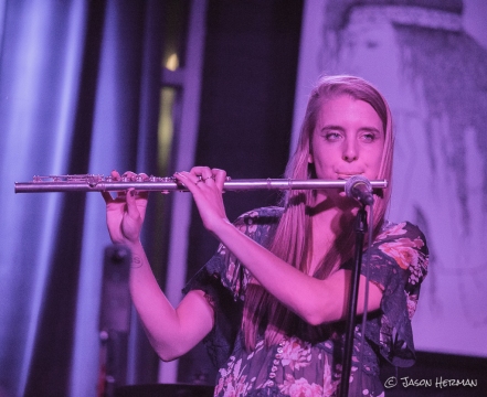 Everyone enjoys when the flue joins the stage