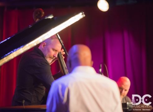 The Bad Plus all working together as one unit.