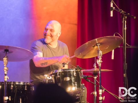 David King is clearly enjoying himself