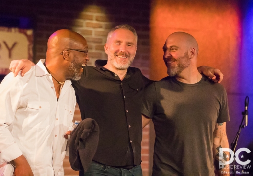 The Bad Plus takes a final bow and clearly enjoying themselves.