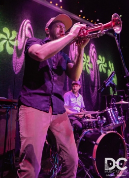 Ryan Scott on trumpet