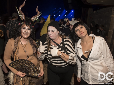 The Flock was ready for a night of Halloween Antics