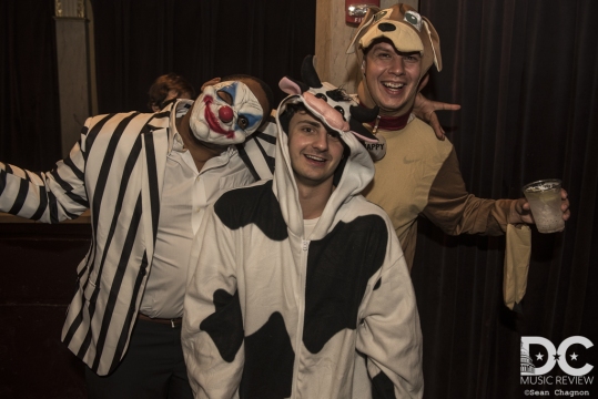 The Flock was ready for a night of Halloween Antics