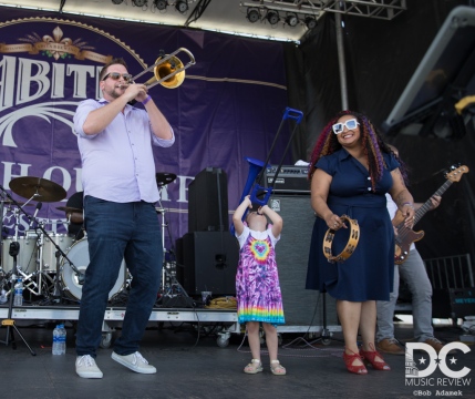 Funk Monkey performs at the  2019 French Quarter Fest