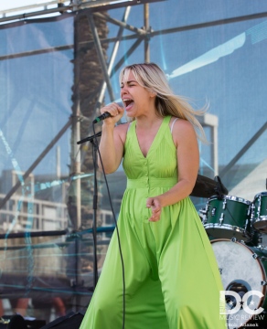 Maggie Koerner performs at the  2019 French Quarter Fest
