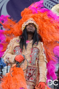 Che Wa performs at the  2019 French Quarter Fest