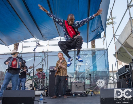 Charlie Wooton performs at the  2019 French Quarter Fest