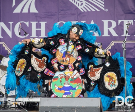 Little Freddie King performs at the  2019 French Quarter Fest