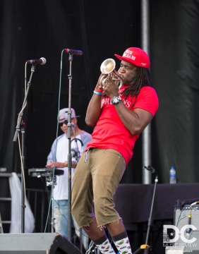 Shamar Allen performs at the  2019 French Quarter Fest