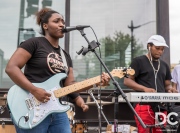 Smaller Bands busked on on street corners around the Funk Parade