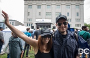 A recently married couple, "Just Funk'n Married" were celebrating their Funkymoon.