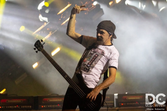 Robbie Merrill on Bass for Godsmack