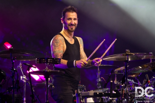 Sully Erna enjoying his view