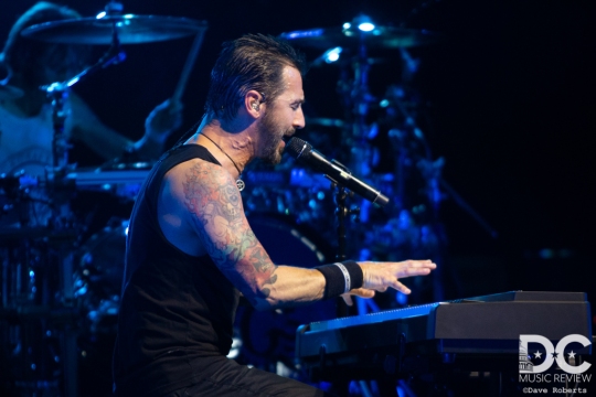 Sully Erna on keyboards for Godsmack