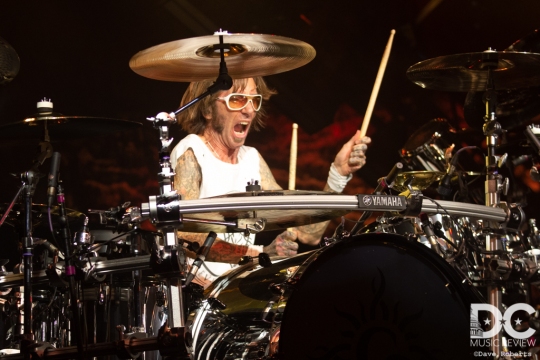 Shannon Larkin on Fire