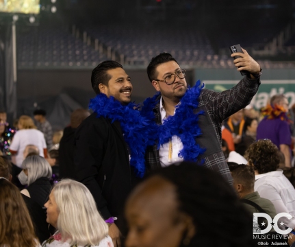 Everyone wanted to capture this very memorable moment - selfies galore!