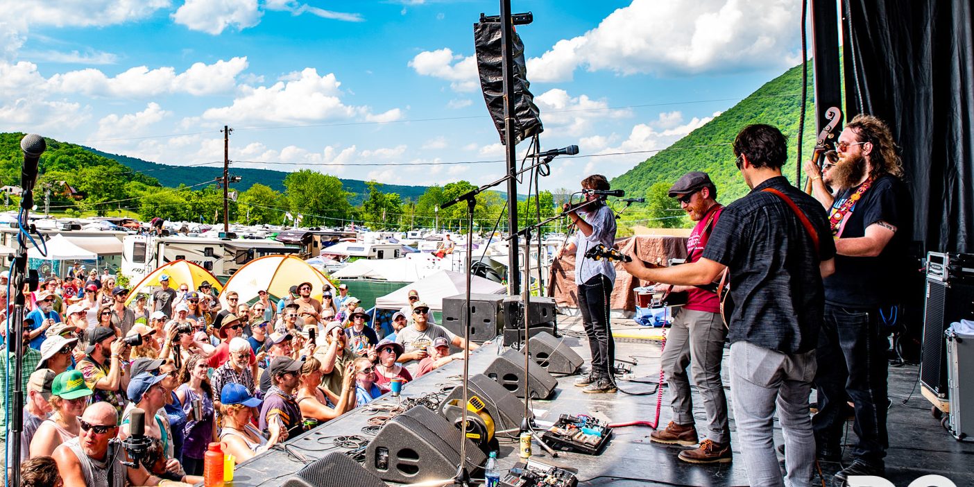 The Lil Smokies perform at DelFest 2018