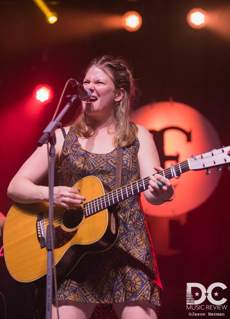 Celia Woodsmith of Della Mae at The Festy Experience 2018