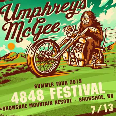 Umphrey's McGee performs at the 4848 Festival
