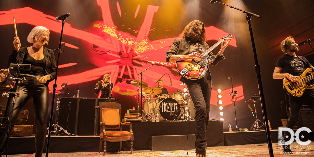 Hozier performs at The Anthem