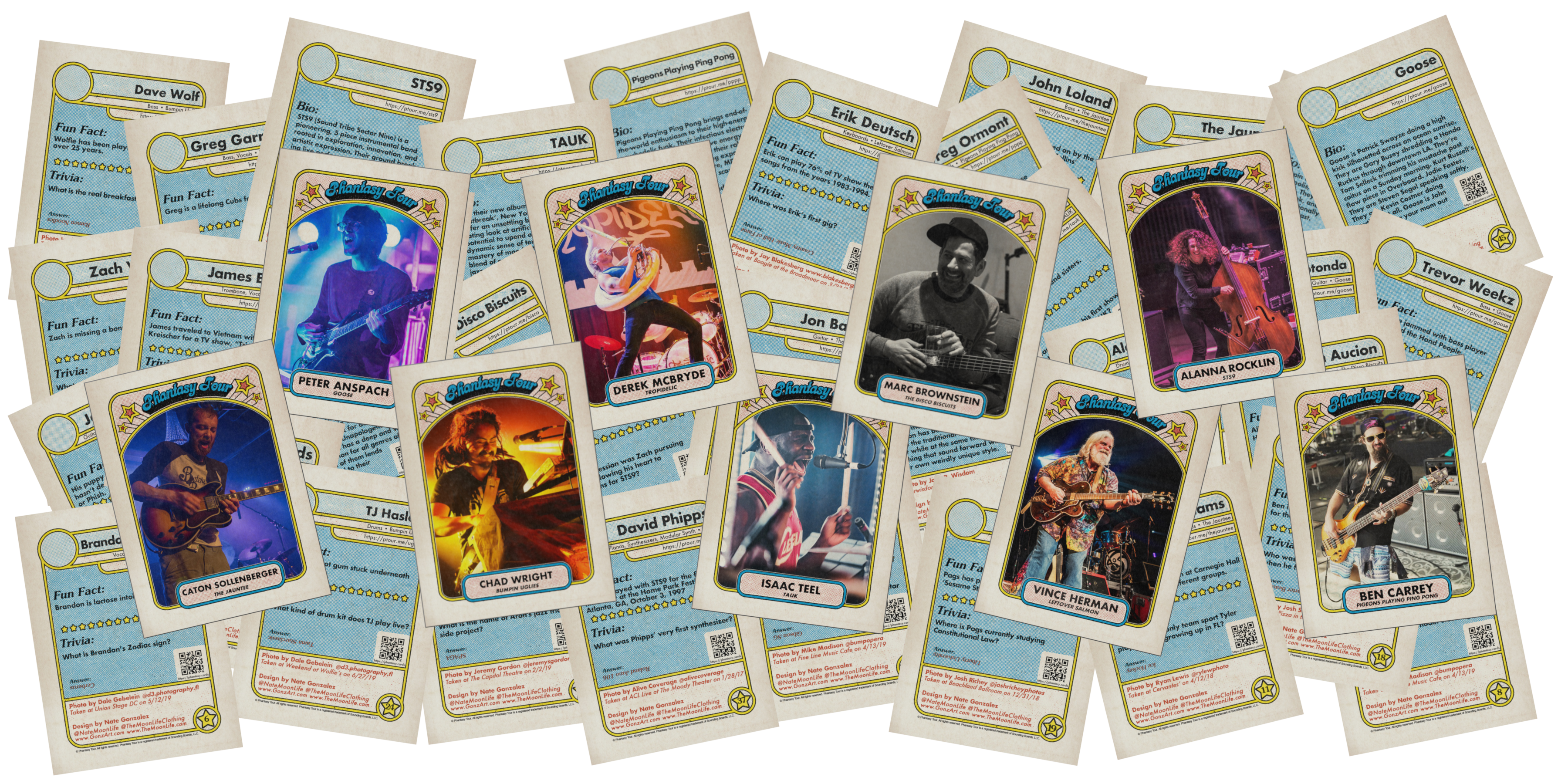 Phantasy Tour Trading Cards