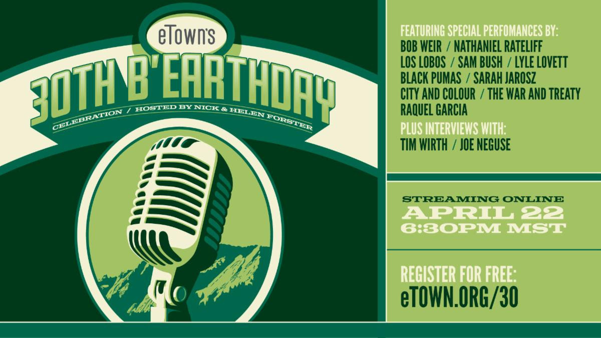 eTown Virtual 30th Birthday