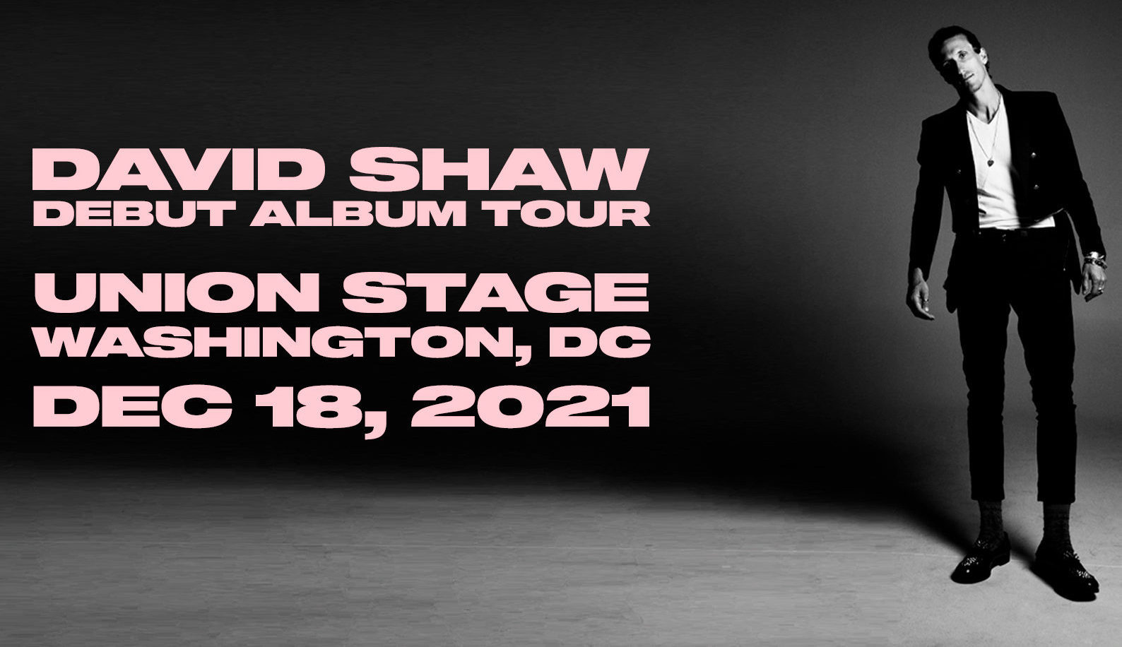 David Shaw Debut Album Tour - Union Stage December 18, 2021
