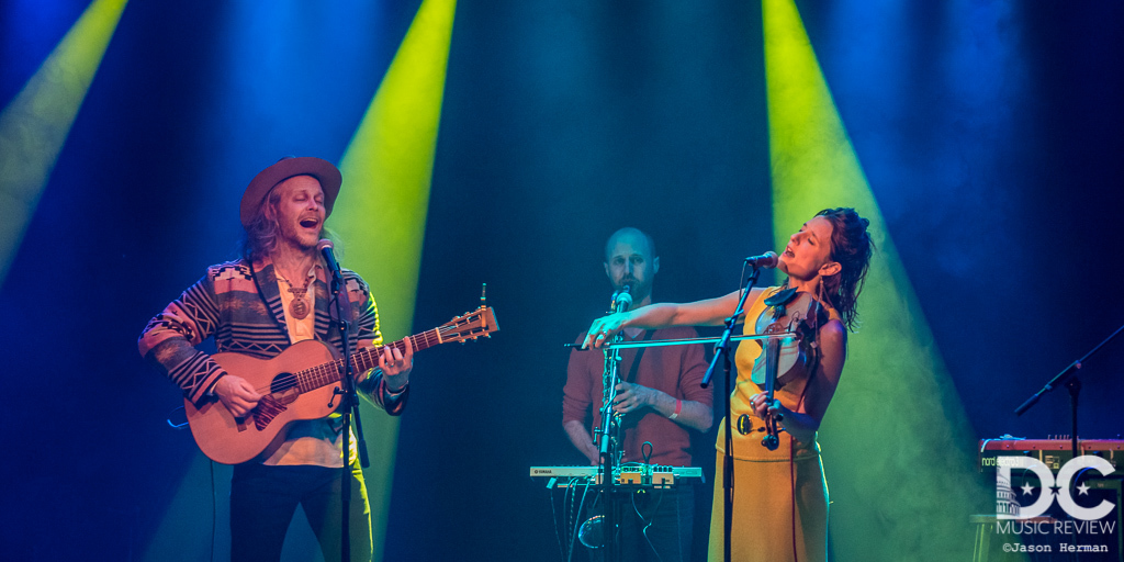 David Wax Museum performs at Jammin Java in Vienna, VA
