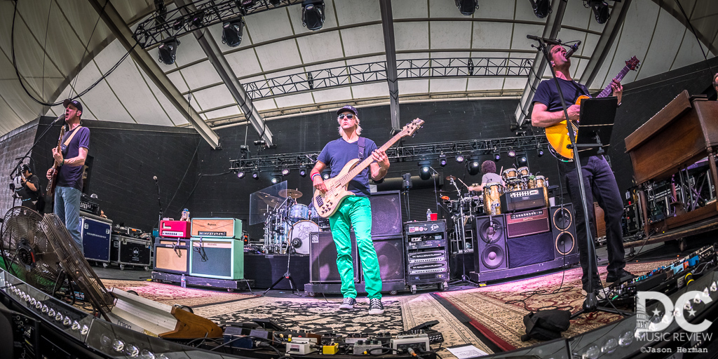 Umphrey's McGee perform at Pier Six Pavilion in Baltimore, MD