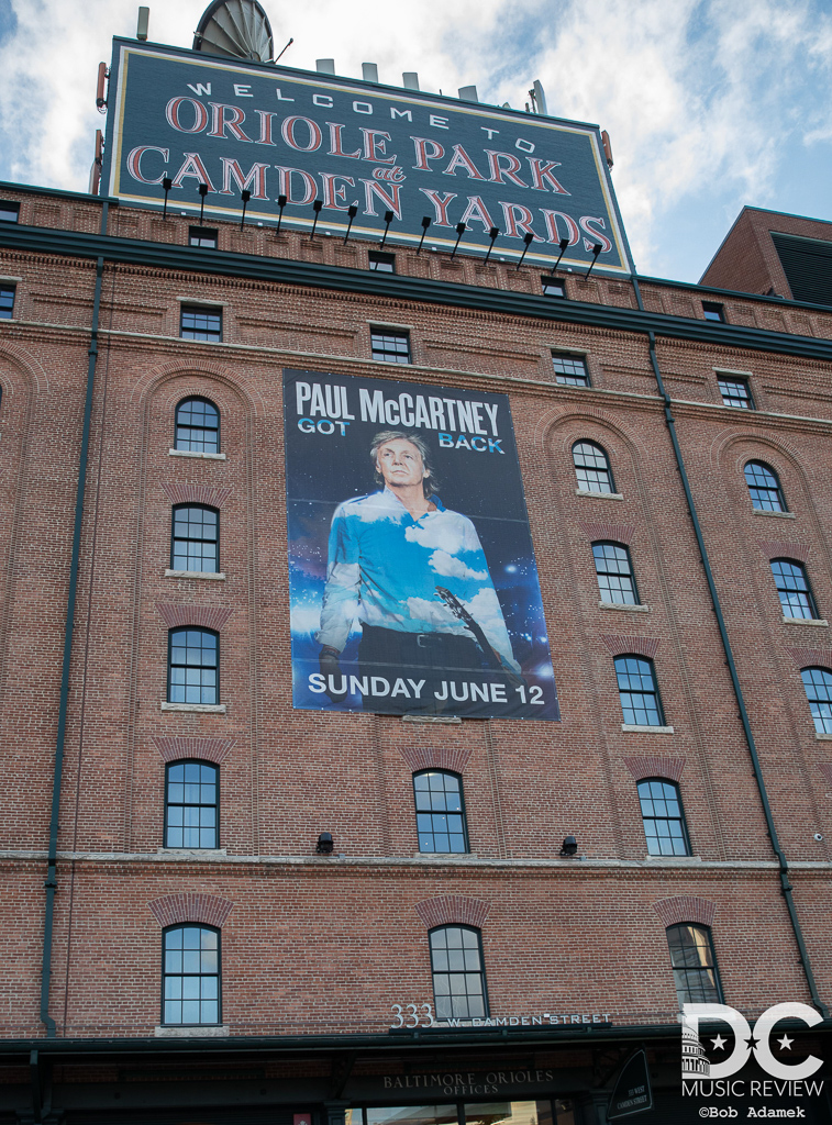 Paul McCartney performs at Camden Yards