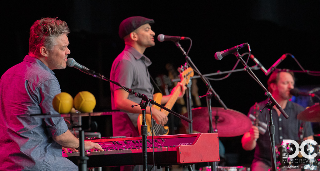 The Gabe Dixon Band perform at Wolf Trap on July 19, 2022