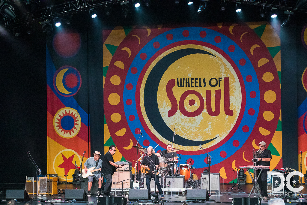 Los Lobos perform at Wolf Trap on July 19, 2022