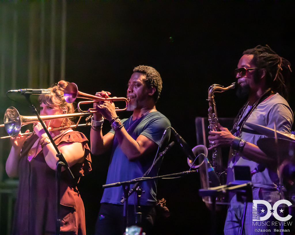 Tedeschi Trucks Bands' powerful horn section