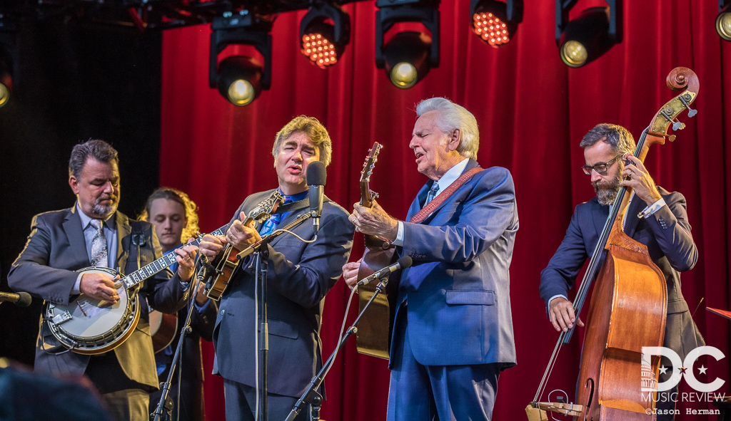 The Del McCoury Band performing at DelFest 14