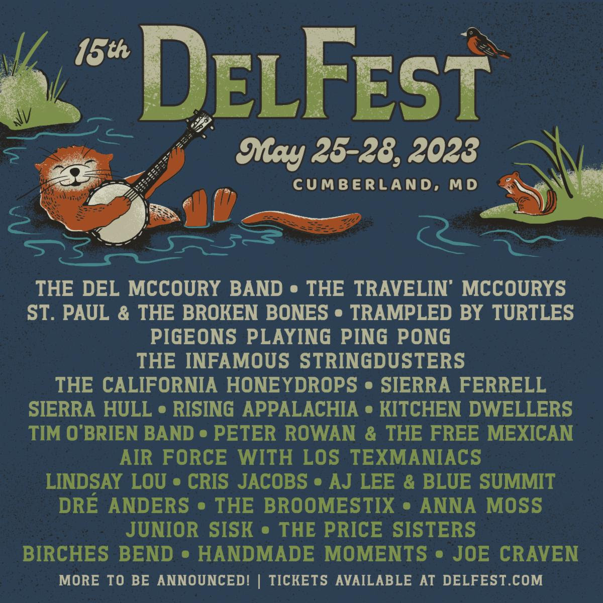 DelFest2023 - Initial Lineup