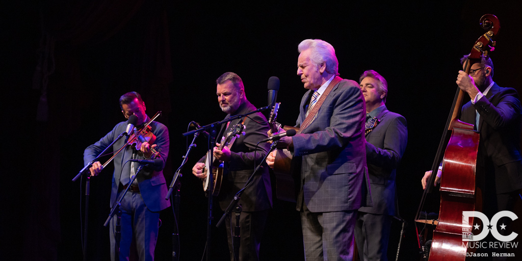 The Del McCoury Band performs at The Barns of Wolf Trap in January 2023