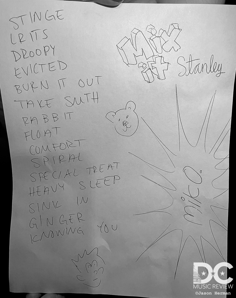 Hello Mary's setlist for Sonbyrd on March 25, 2023