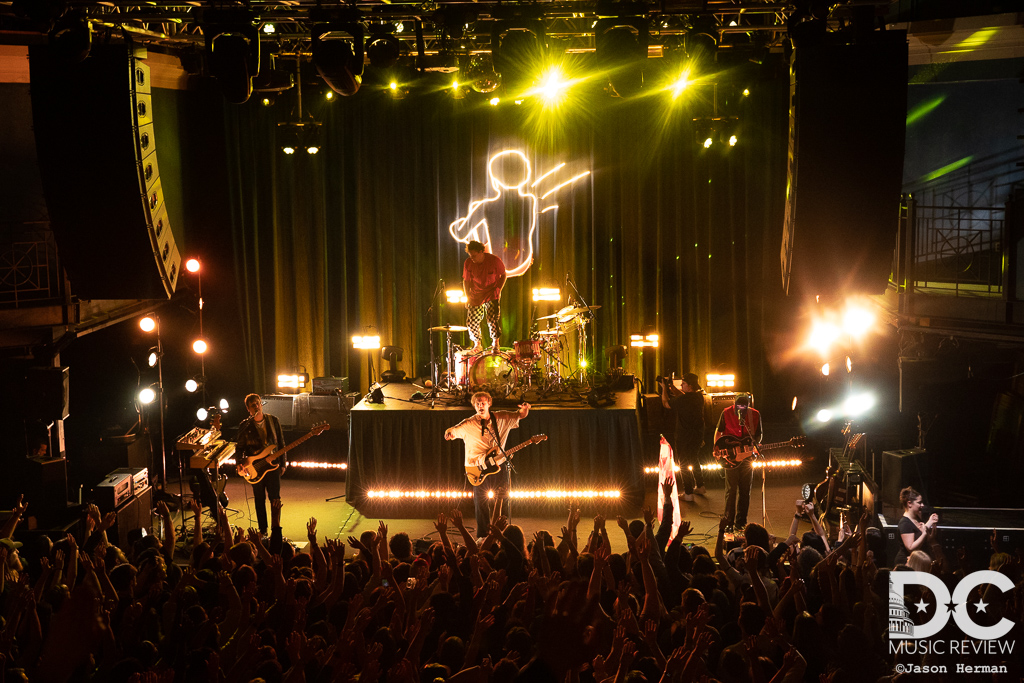 Colony House had one of the most electrifying and energetic shows we have seen at the 9:30 Club in some time