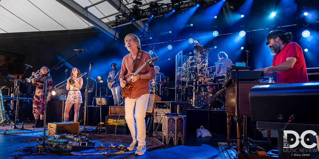 Trey Anastasio Band performs at Pier Six Pavilion on July 7, 2023