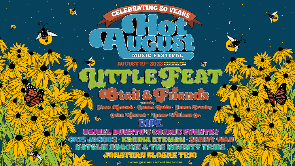 2023 Hot August Music Festival Schedule