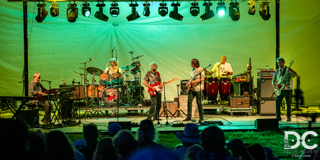 Little Feat performing at the 30th Hot August Music Festival