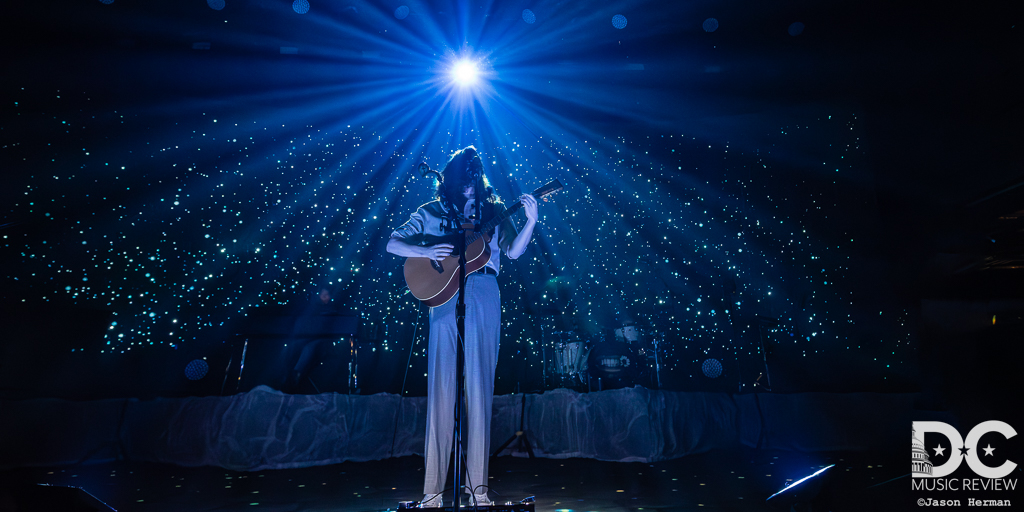 Hozier performs at The Anthem on September 26, 2023