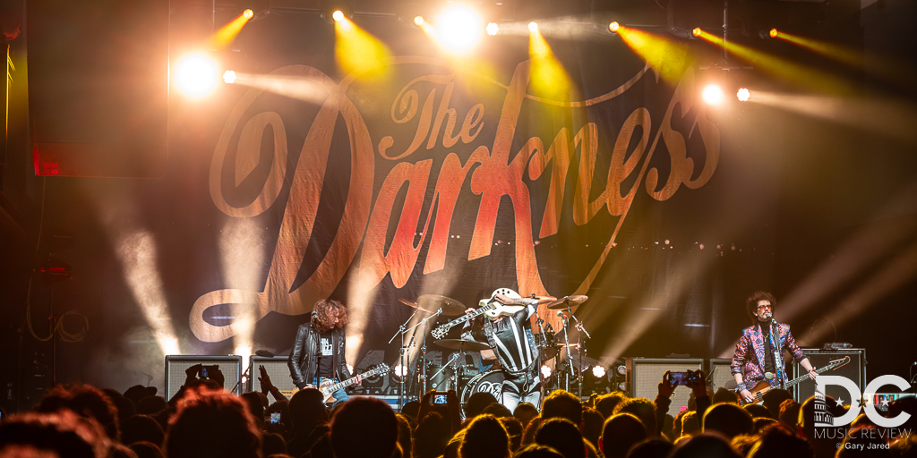 The Darkness perform at the 9:30 Club in Washington, DC