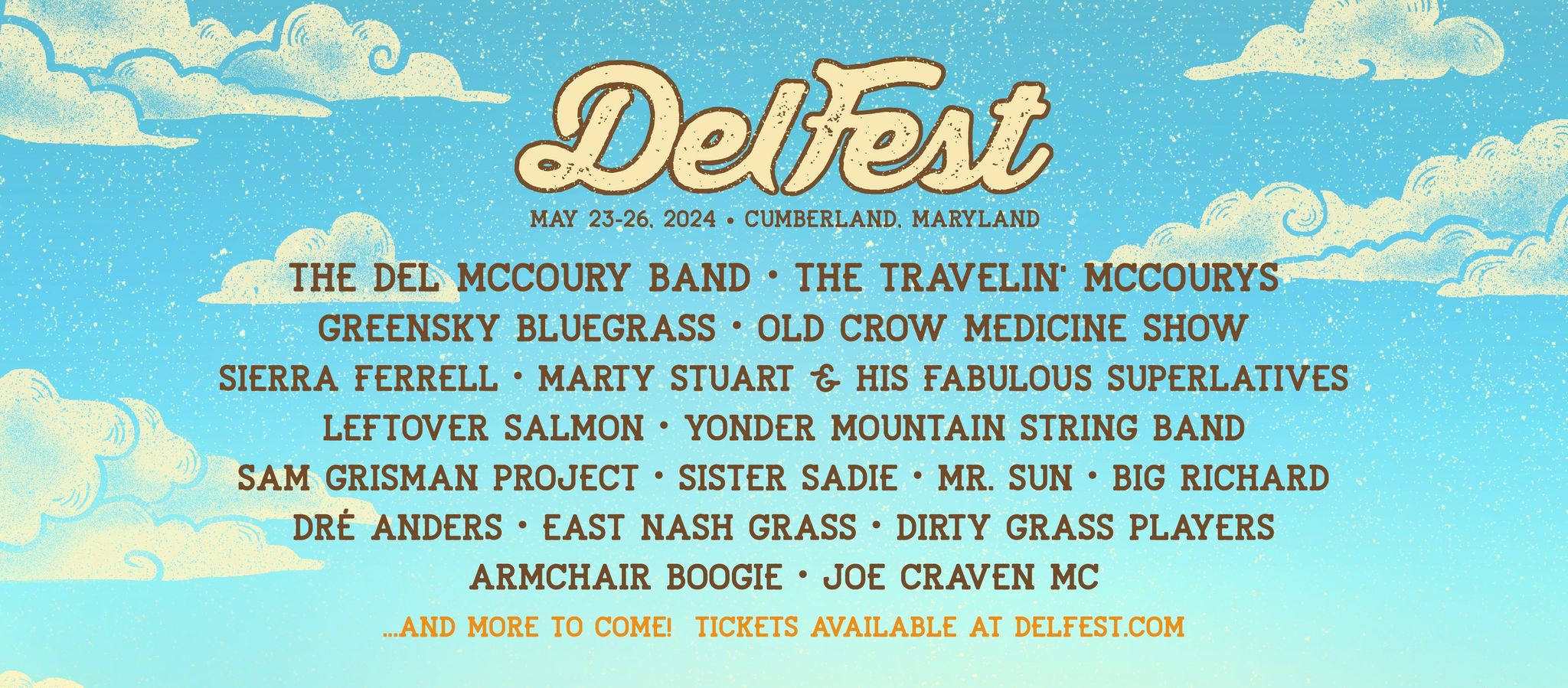 DelFest 2025 Initial Lineup Drop