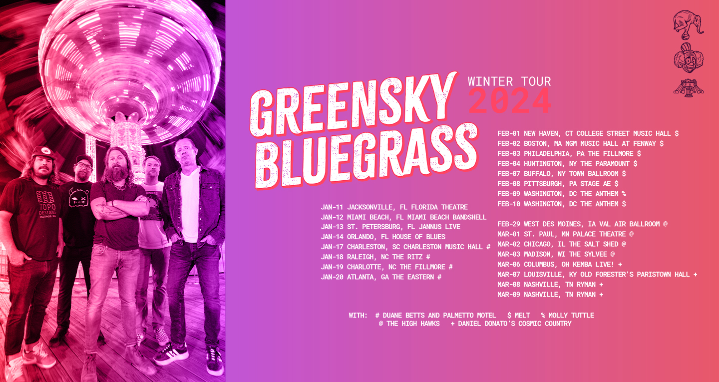 Greensky Bluegrass Winter Tour 2024 Supporting Acts