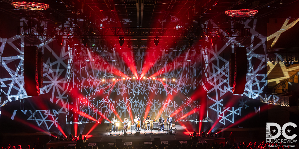 Greensky Bluegrass performs at The Anthem with Cris Jacobs on February 9, 2024